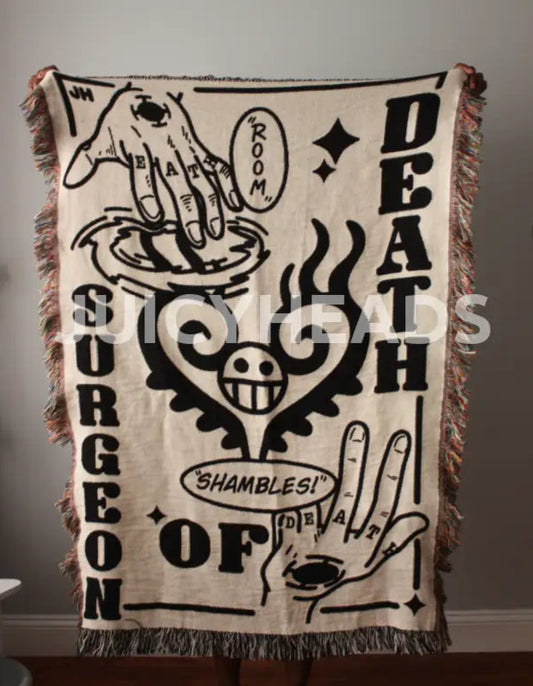 Woven Surgeon Of Death *Pre-Order* (Please Read Description Before Buying) Blankets