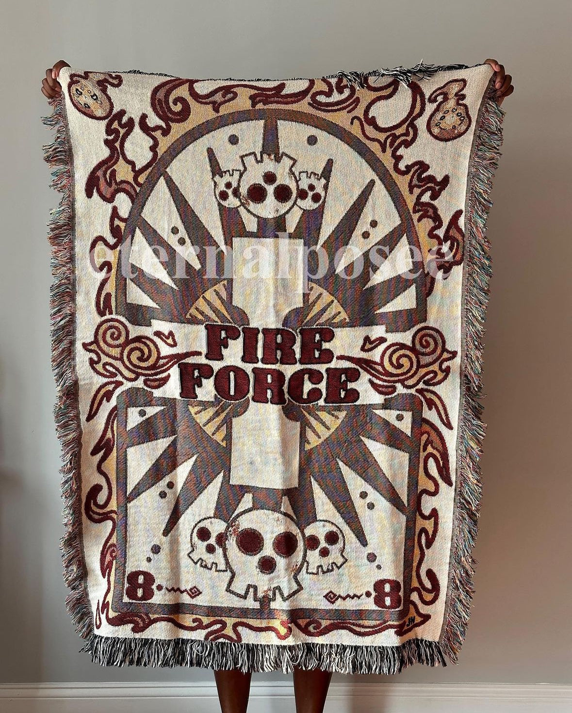 Fire force Woven Blanket *PRE-ORDER*