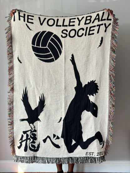 Volleyball Woven Blanket *PRE-ORDER*