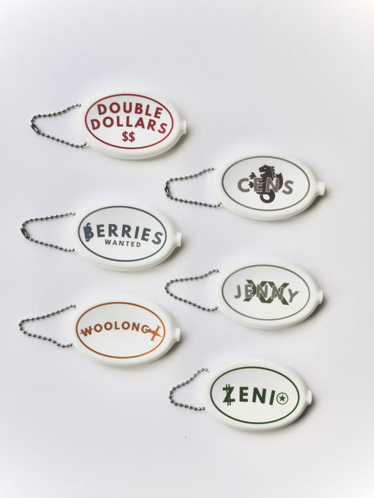 Coin Pouch Keychains