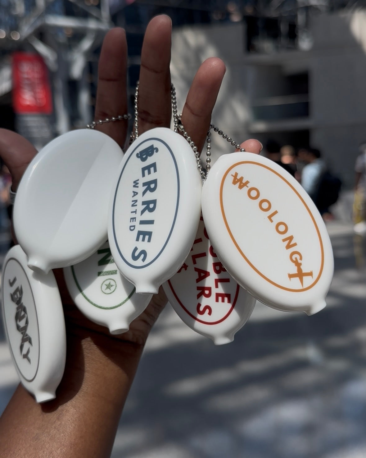 Coin Pouch Keychains