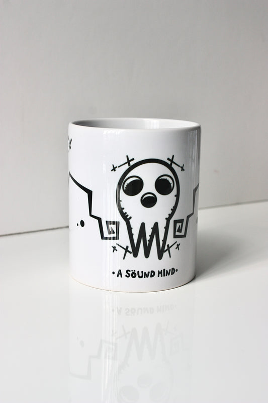 A Sound Soul Skull Mug