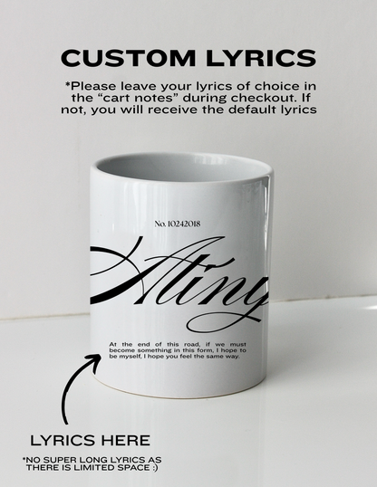 Fandom Handless Mug *Semi-Customizable*