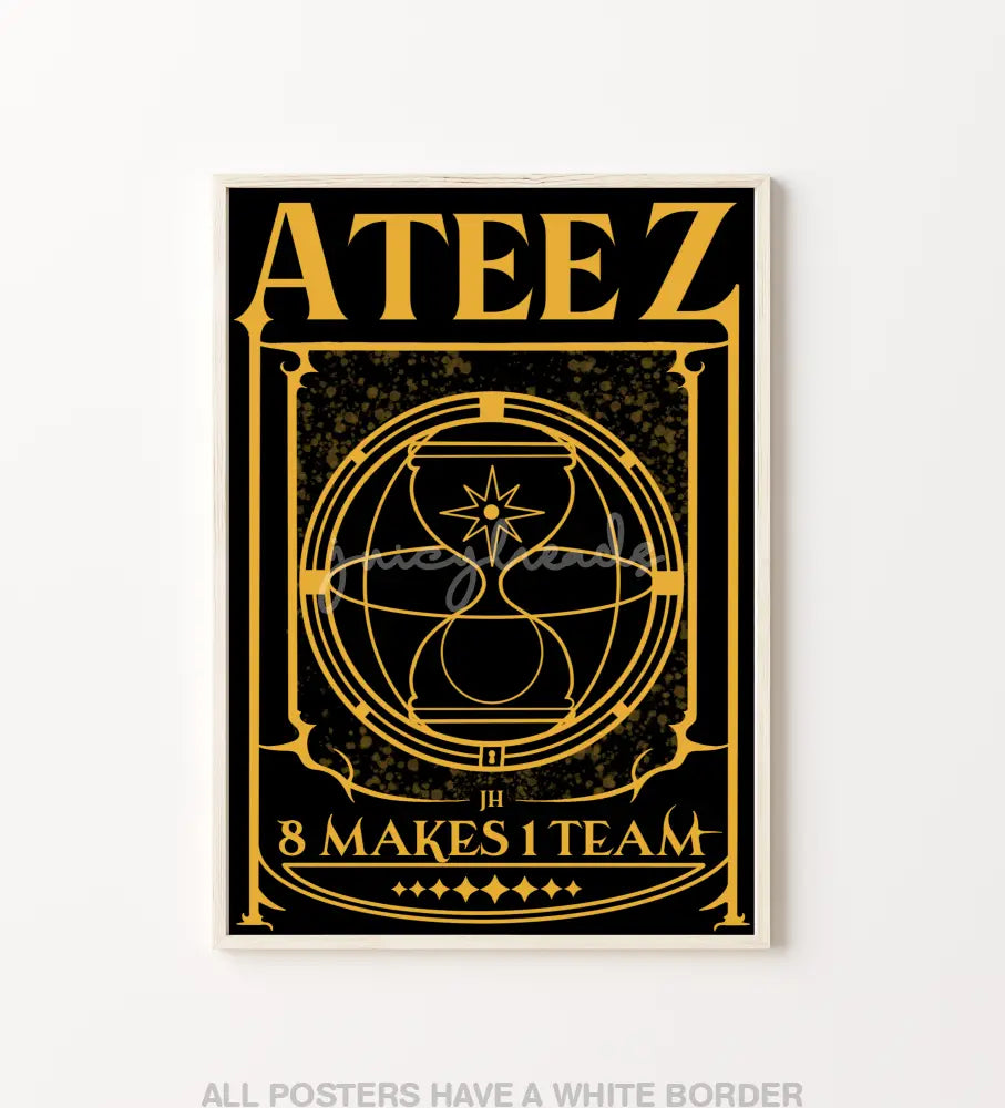 Ateez Hourglass Poster – juicyheads