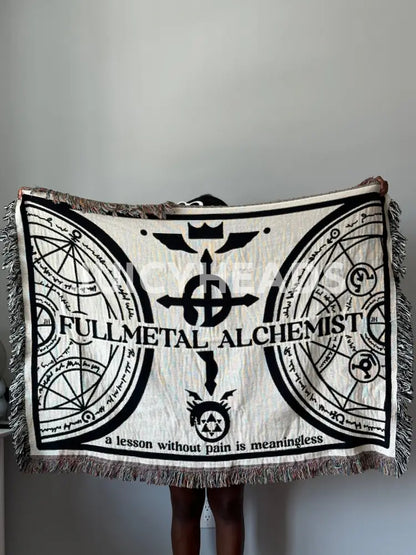 Fma Woven Blanket *Pre-Order* (Please Read Description Before Buying) Blankets