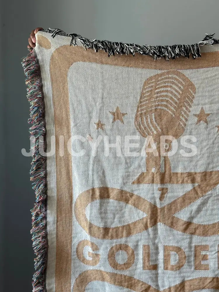 Golden Woven Blanket *Pre-Order* Blankets