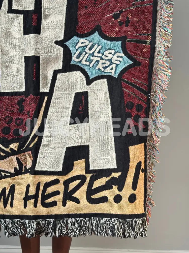 Hero Comic Woven Blanket *PRE-ORDER* Blankets