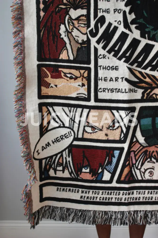 Hero & Villains Woven Blanket *Pre-Order* (Please Read Description Before Buying) Blankets
