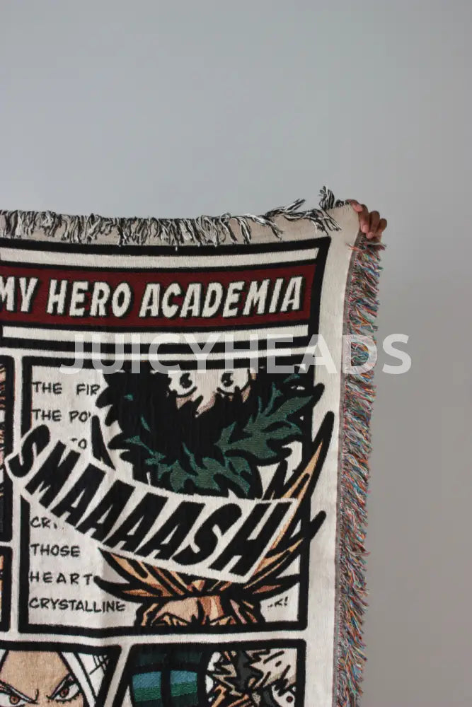 Hero & Villains Woven Blanket *Pre-Order* (Please Read Description Before Buying) Blankets