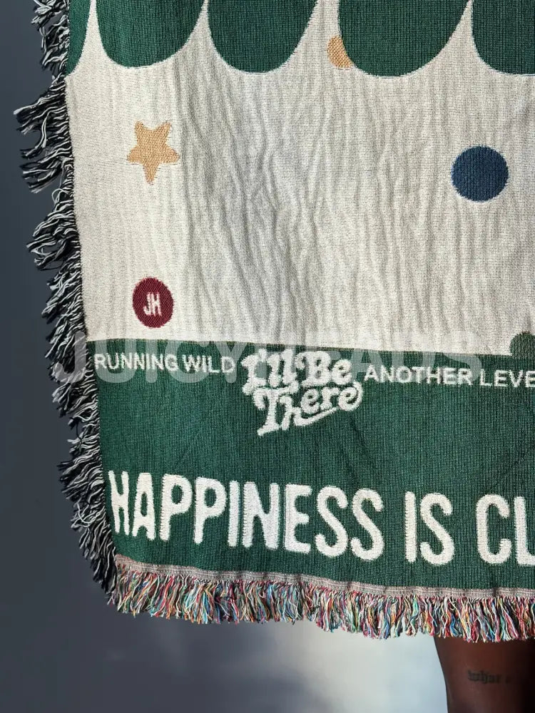 Jin Happy Woven Blanket *Pre-Order* Blankets