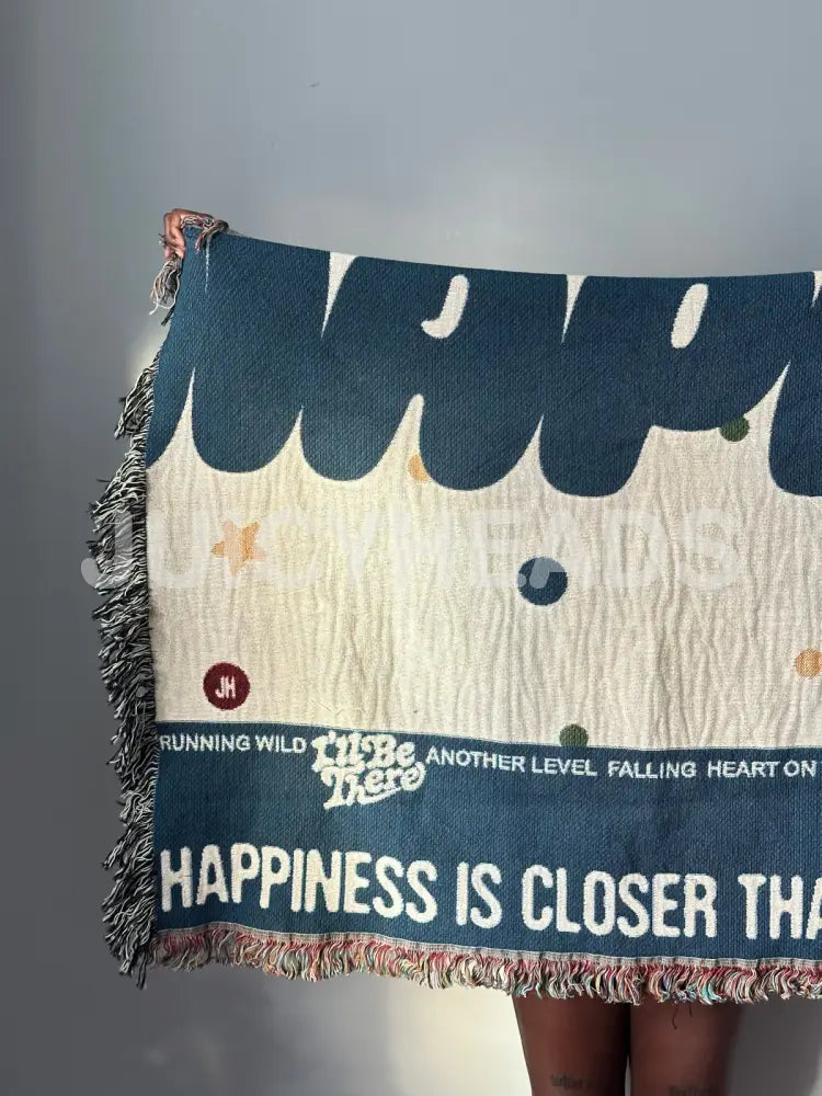 Jin Happy Woven Blanket *Pre-Order* Blankets