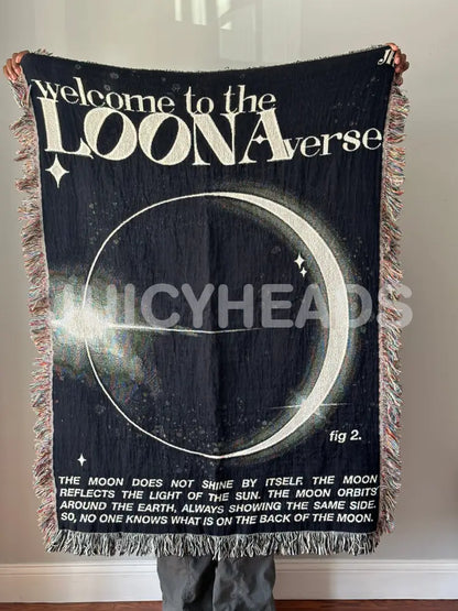 Loona Woven Blanket *Pre-Order* Moon 37’ X 52’ (Size 1) Blankets