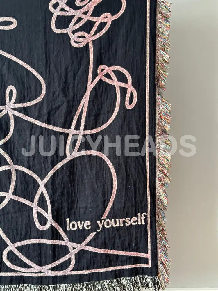 Love Yourself Woven Blanket *Pre - Order* Blankets