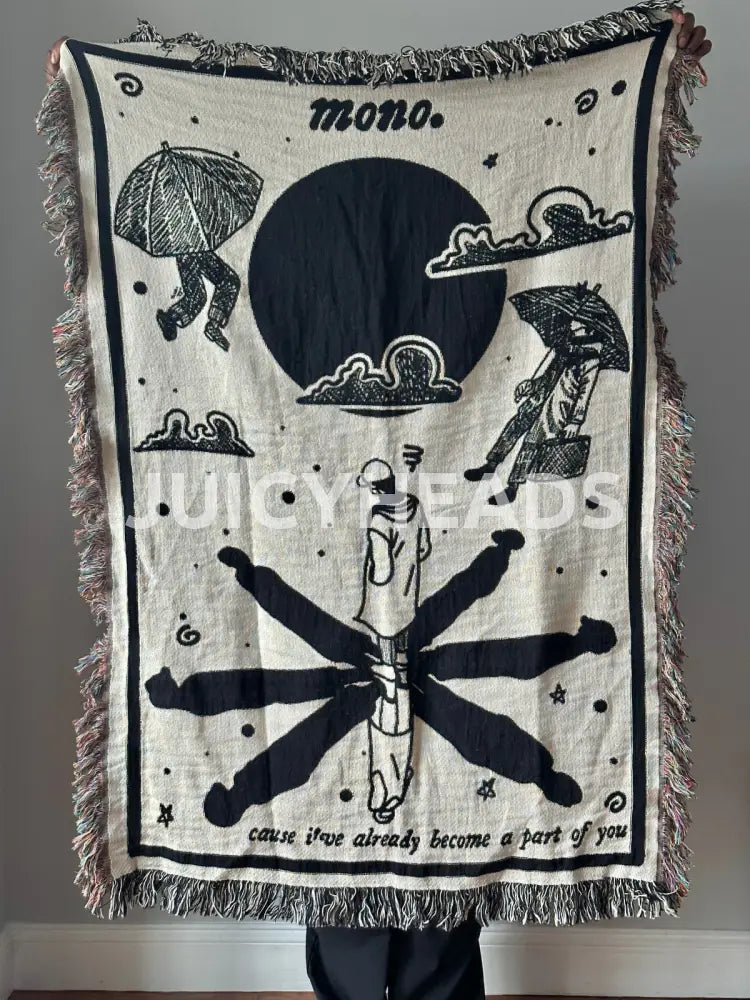 Mono Woven Blanket *Pre-Order* (Please Read Description Before Buying) Blankets