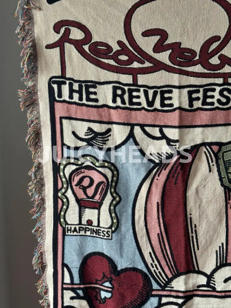 Red Velvet Woven Blanket *Pre-Order* (Please Read Description Before Buying) Blankets