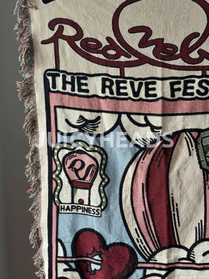 Red Velvet Woven Blanket *Pre-Order* (Please Read Description Before Buying) Blankets