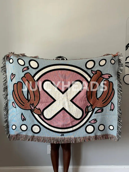 Reindeer Doctor Woven Blanket *Pre-Order* (Please Read Description Before Buying) Blankets
