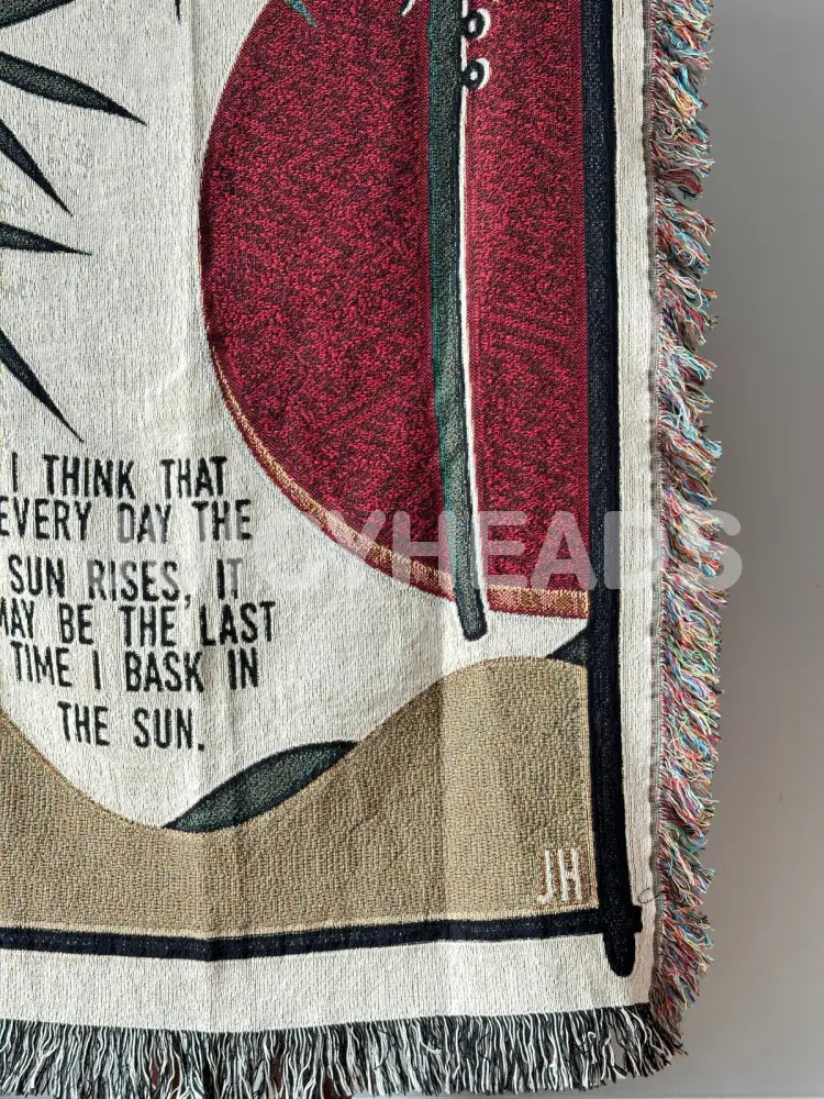 Samurai Woven Blanket *Pre-Order* Blankets