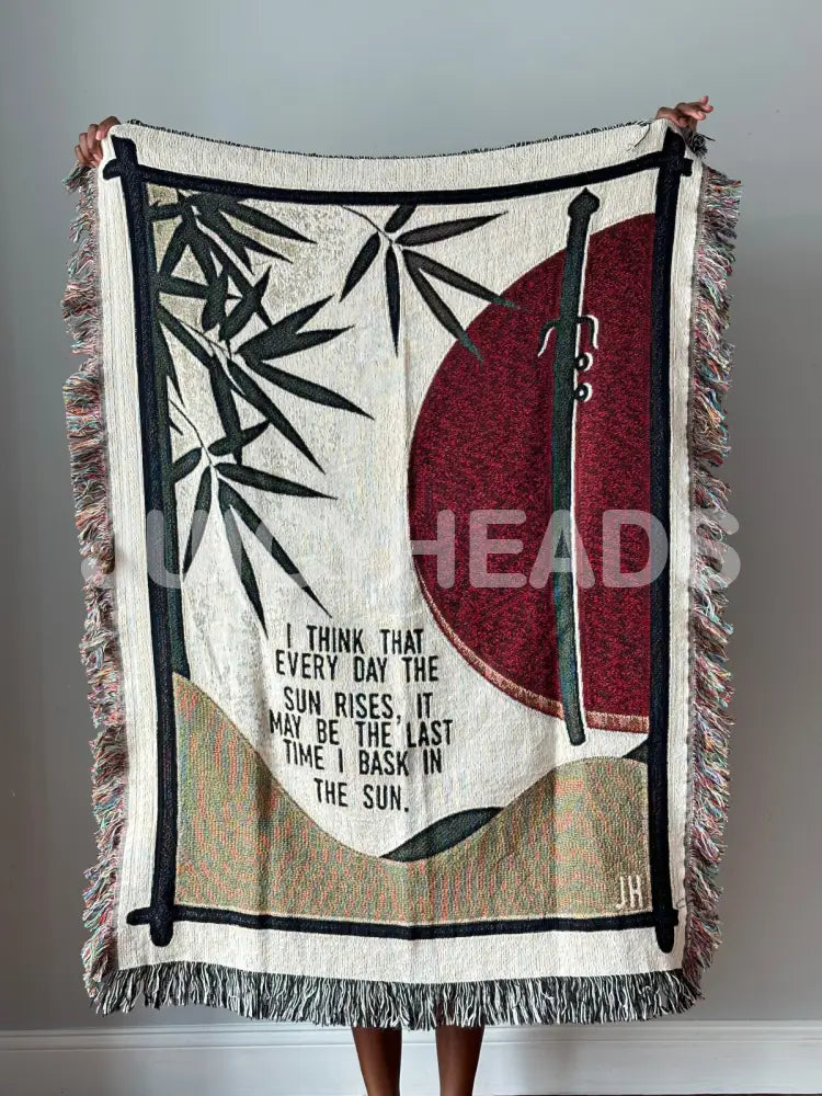 Samurai Woven Blanket *Pre-Order* Blankets