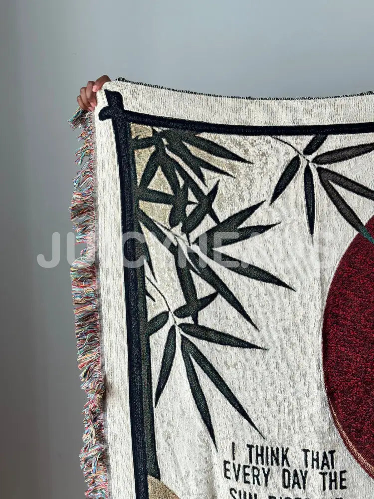 Samurai Woven Blanket *Pre-Order* Blankets