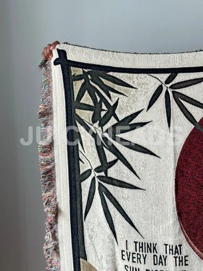 Samurai Woven Blanket *Pre-Order* Blankets