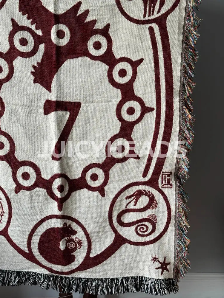 Seven Deadly Sins Woven Blanket *Pre-Order* (Please Read Description Before Buying) Blankets