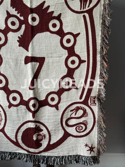 Seven Deadly Sins Woven Blanket *Pre-Order* (Please Read Description Before Buying) Blankets