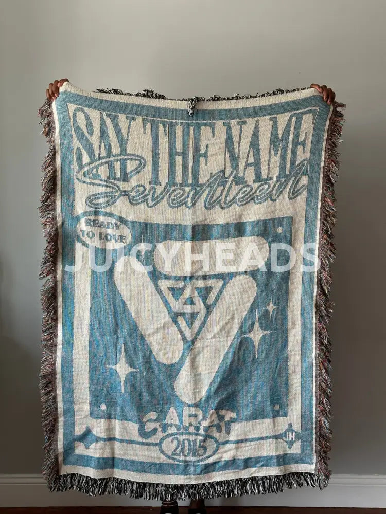 Seventeen Woven Blanket *Pre-Order* (Please Read Description Before Buying) Blankets