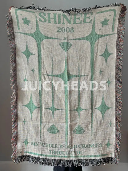 Shinee Woven Blanket *Pre-Order* (Please Read Description Before Buying) Blankets