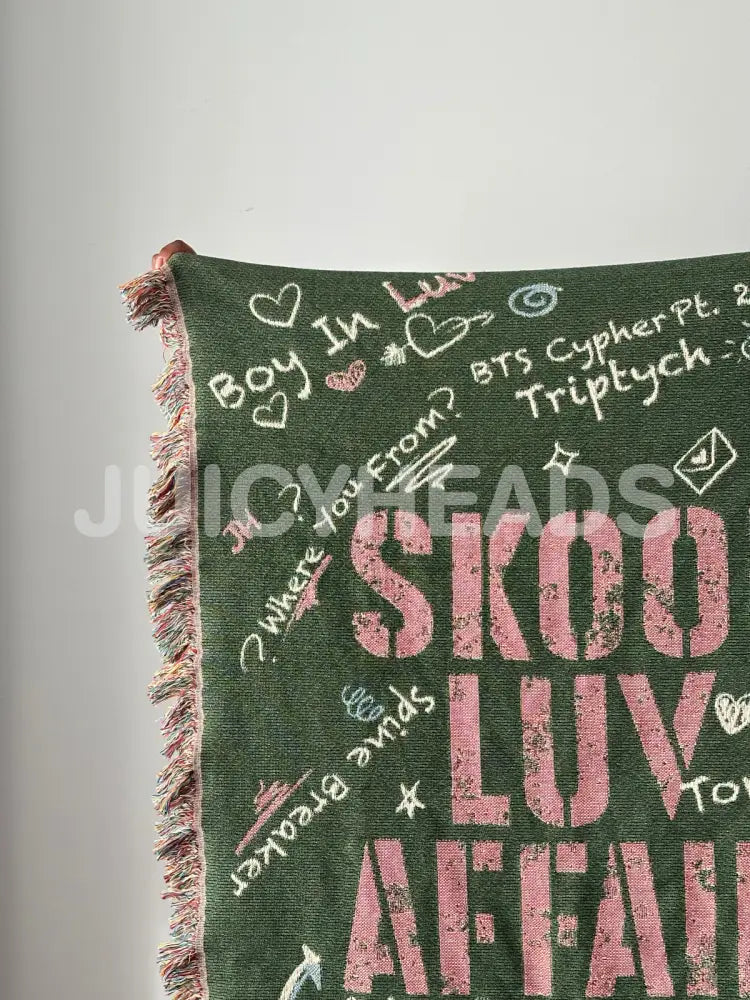 Skool Luv Woven Blanket *Pre-Order* Blankets