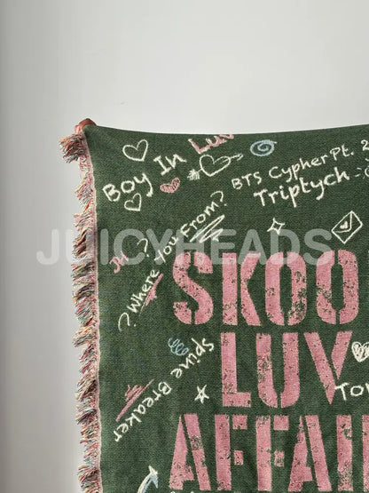 Skool Luv Woven Blanket *Pre-Order* Blankets