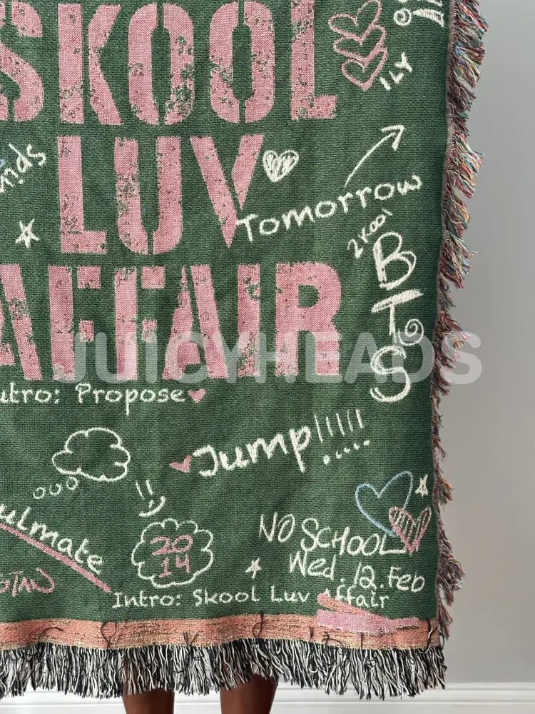 Skool Luv Woven Blanket *Pre-Order* Blankets