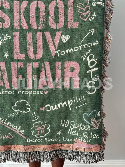 Skool Luv Woven Blanket *Pre-Order* Blankets