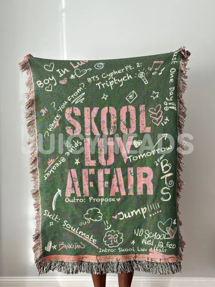 Skool Luv Woven Blanket *Pre-Order* Blankets