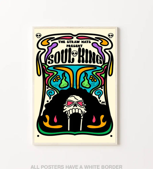 Soul King Poster Posters Prints & Visual Artwork