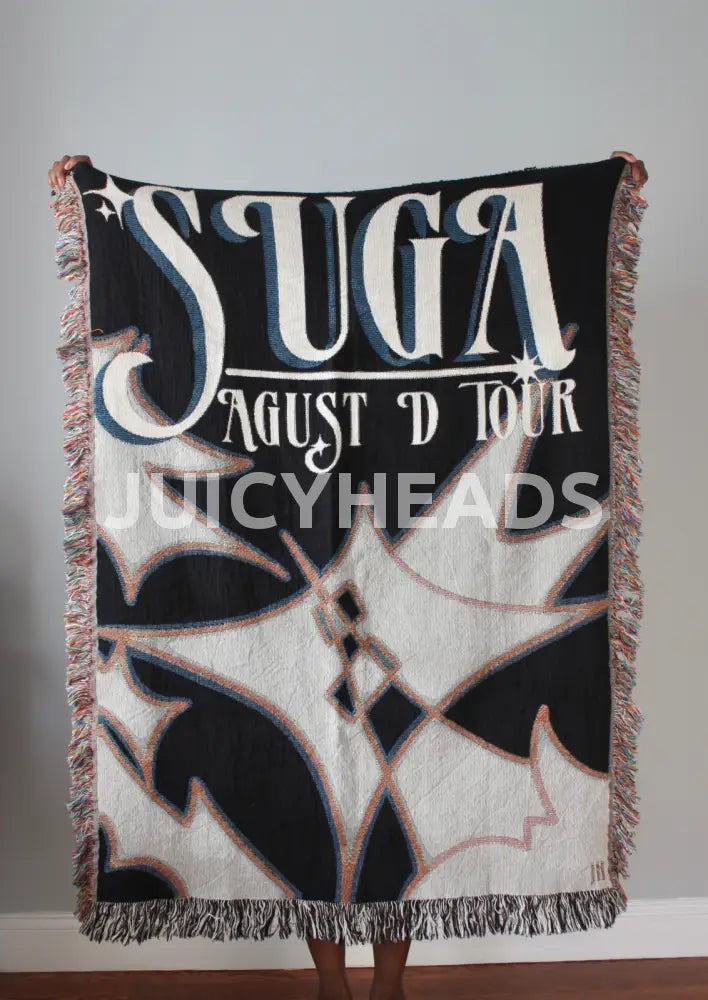 Suga Woven Blanket *Pre-Order* (Please Read Description Before Buying) Blankets