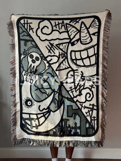Sun & Moon Woven Blanket *Pre-Order* (Please Read Description Before Buying) Blankets