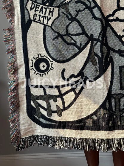 Sun & Moon Woven Blanket *Pre-Order* (Please Read Description Before Buying) Blankets