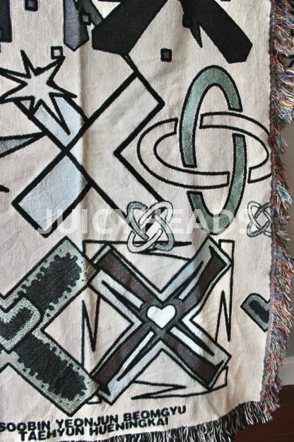 Txt Woven Blanket *Pre-Order* (Please Read Description Before Buying)