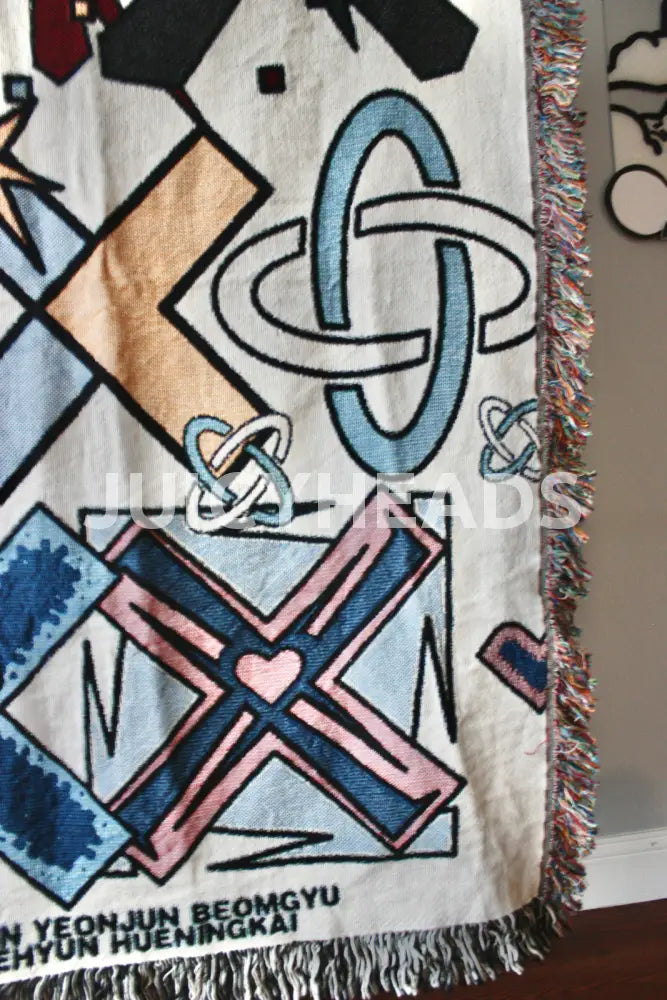 Txt Woven Blanket *Pre-Order* (Please Read Description Before Buying)