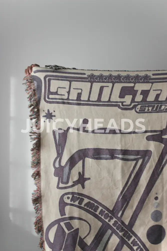 Woven Cyber Bangtan Studios Bts *Pre-Order* (Please Read Description Before Buying) Blankets