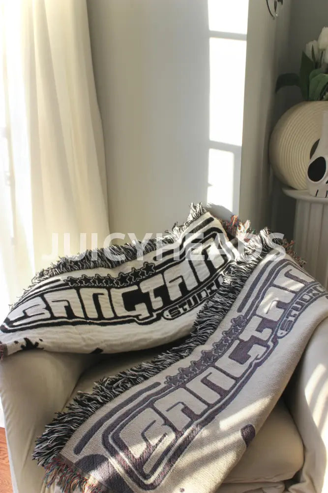 Woven Cyber Bangtan Studios Bts *Pre-Order* (Please Read Description Before Buying) Blankets