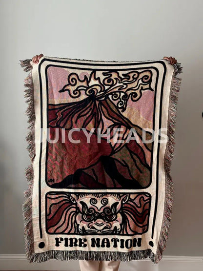 Woven Elements Blankets *Pre-Order* Fire 37 X 52 (Size 1)