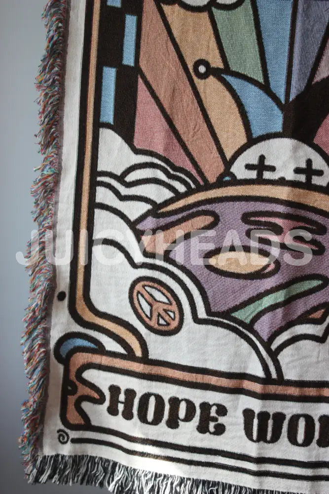 Woven Hope World Blanket *Pre-Order* (Please Read Description Before Buying)