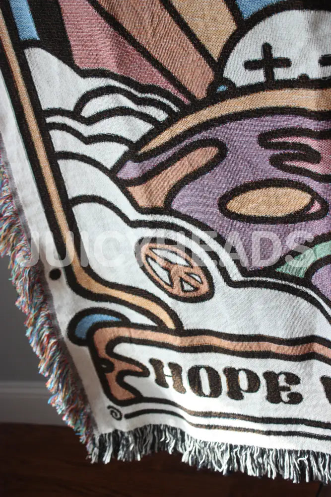 Woven Hope World Blanket *Pre-Order* (Please Read Description Before Buying)