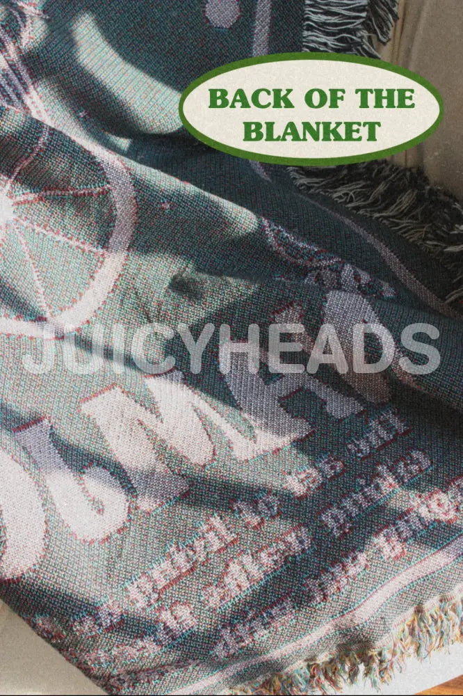 Woven Namjooning Blanket *Pre-Order* (Please Read Description Before Buying)