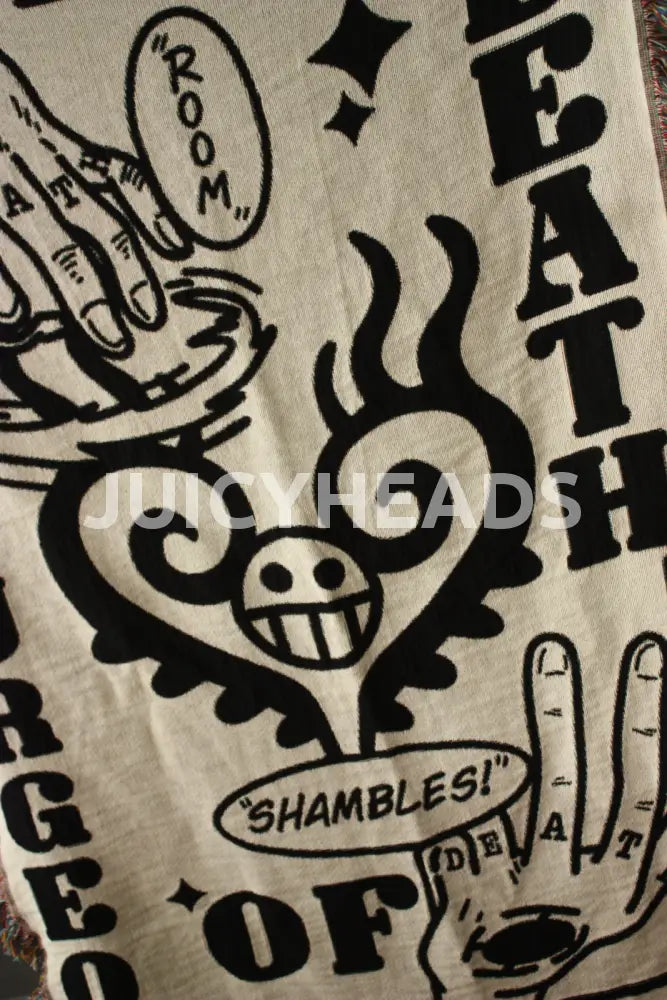 Woven Surgeon Of Death *Pre-Order* (Please Read Description Before Buying) Blankets