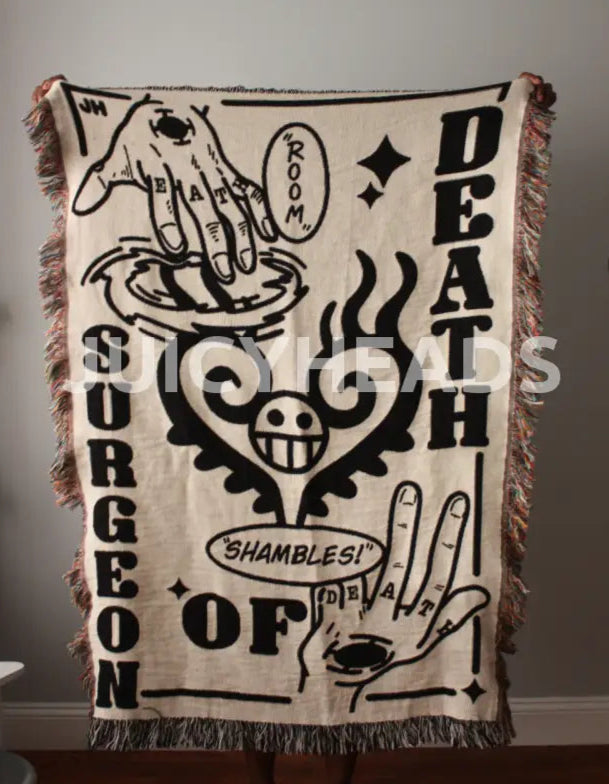 Woven Surgeon Of Death *Pre-Order* (Please Read Description Before Buying) Blankets