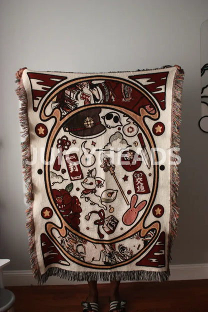 Woven Toilet-Bound *Pre-Order* (Please Read Description Before Buying) Blankets