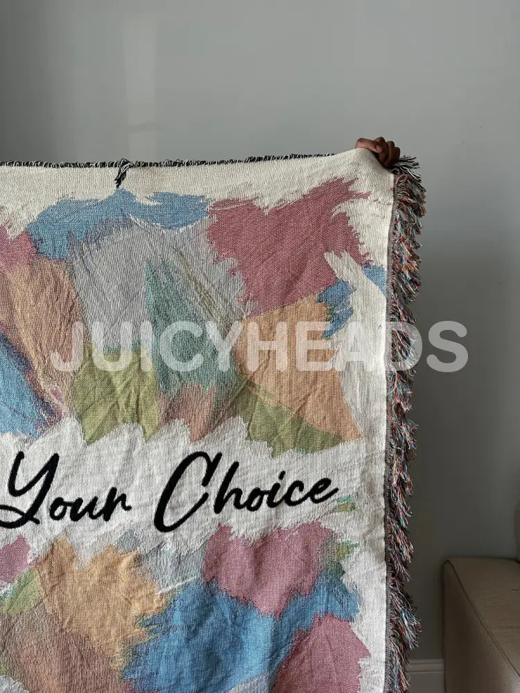 Your Choice Woven Blanket *Pre-Order* Blankets